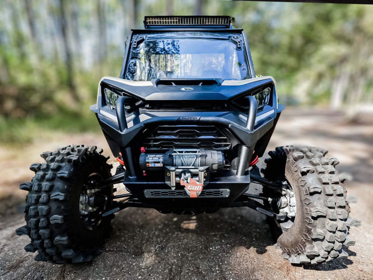 Thumper Fab Can-Am Commander Boxed Forward Control Arms with Bushings - Non-Installed