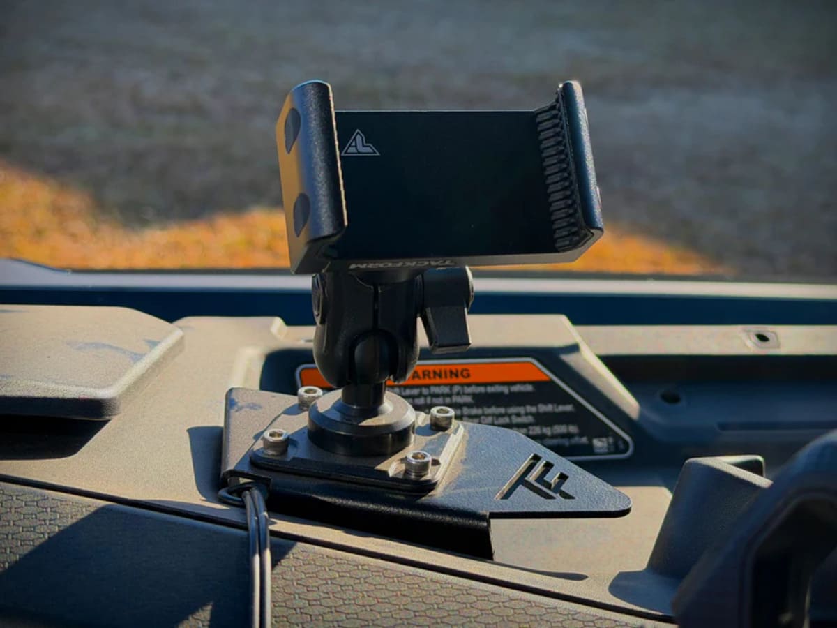 Thumper Fab Can-Am Defender HD11 Driver Side Phone Dash Mount