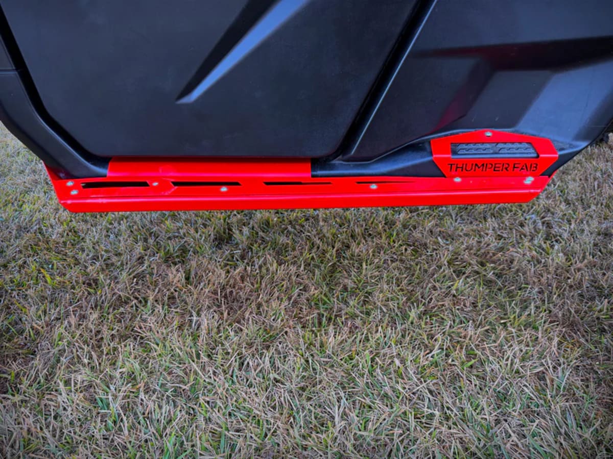 Thumper Fab Can-Am Defender HD11 Elite Single Cab Nerf Rails
