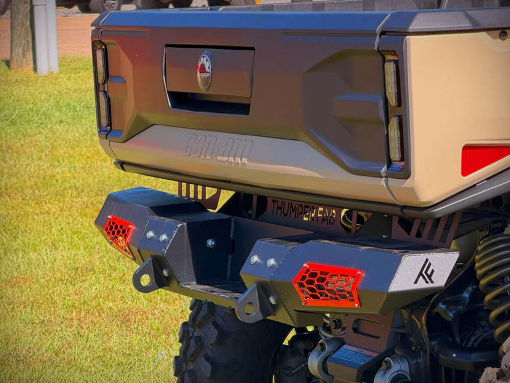 Thumper Fab Can-Am Defender HD11 Winch Ready Elite Edition Rear Bumper