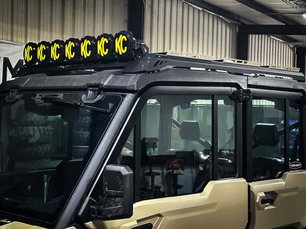 Thumper Fab Can Am Defender MAX JL Audio Roof Rack Crew