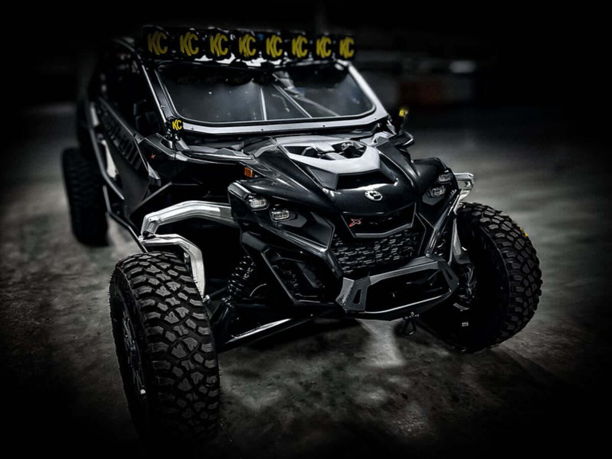 Thumper Fab Can-Am Maverick R Front Winch Bumper