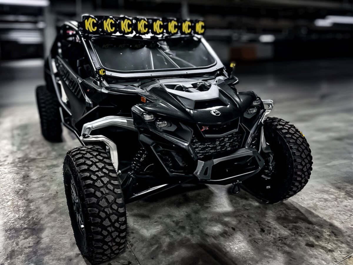 Thumper Fab Can-Am Maverick R Front Winch Bumper