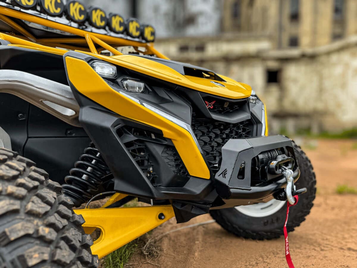 Thumper Fab Can-Am Maverick R Front Winch Bumper