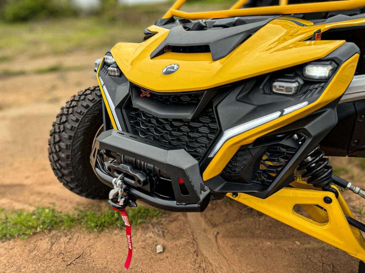 Thumper Fab Can-Am Maverick R Front Winch Bumper