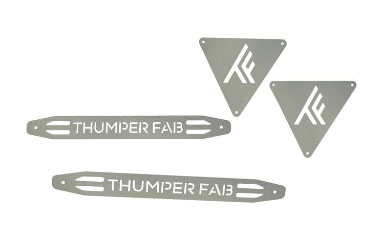 Thumper Fab Can-Am Maverick X3 2 Seat Rock Sliders Accent Panels