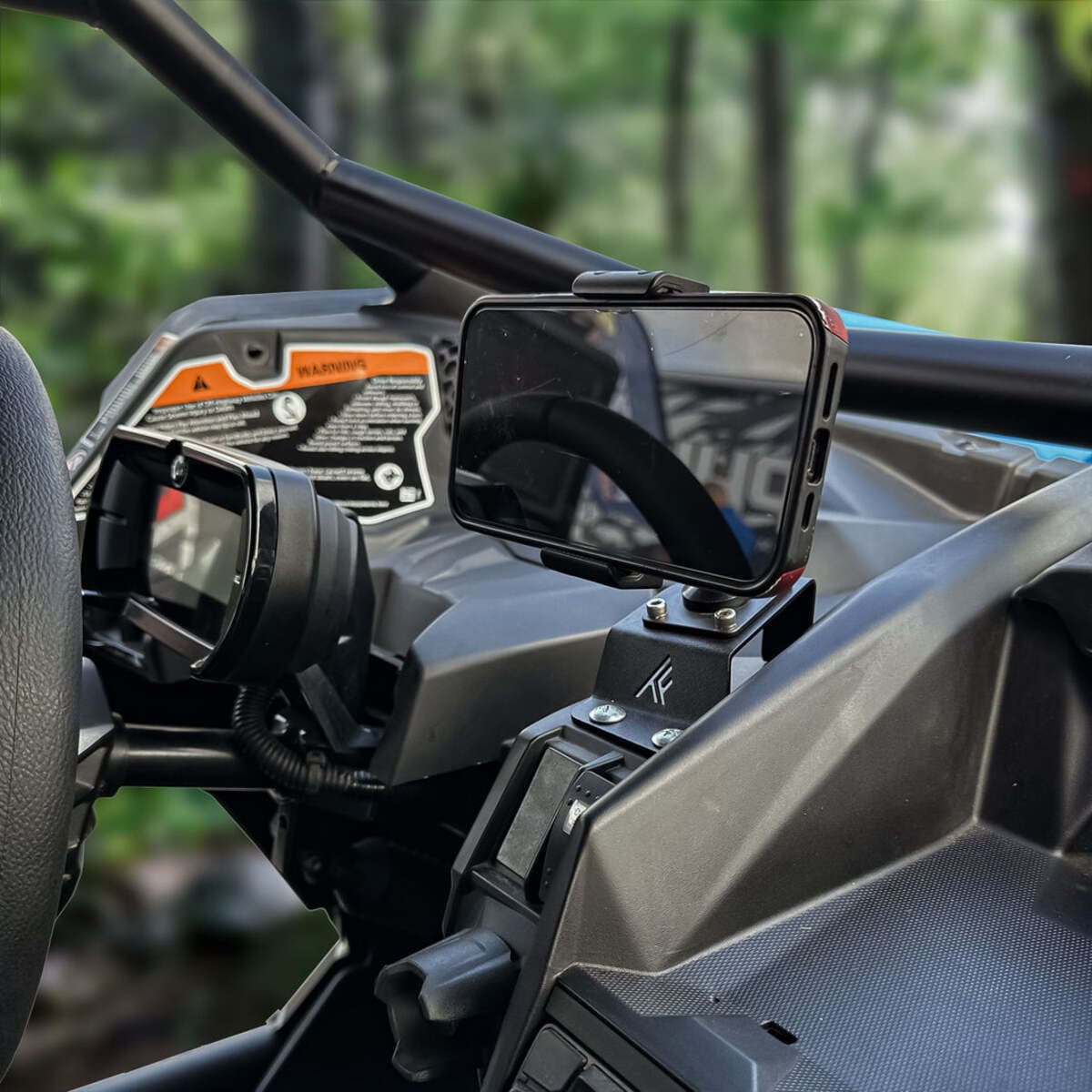 Thumper Fab Can-Am Maverick X3 Phone Dash Mount - Driver