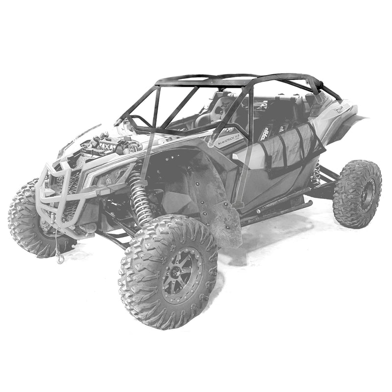 Thumper Fab Can-Am Maverick X3 Race Cage w/ Integrated Rear Bumper - 2 seat