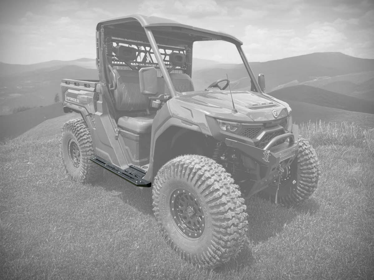 Thumper Fab CF Moto UForce U10 XL Pro Elite Single Nerf Rail