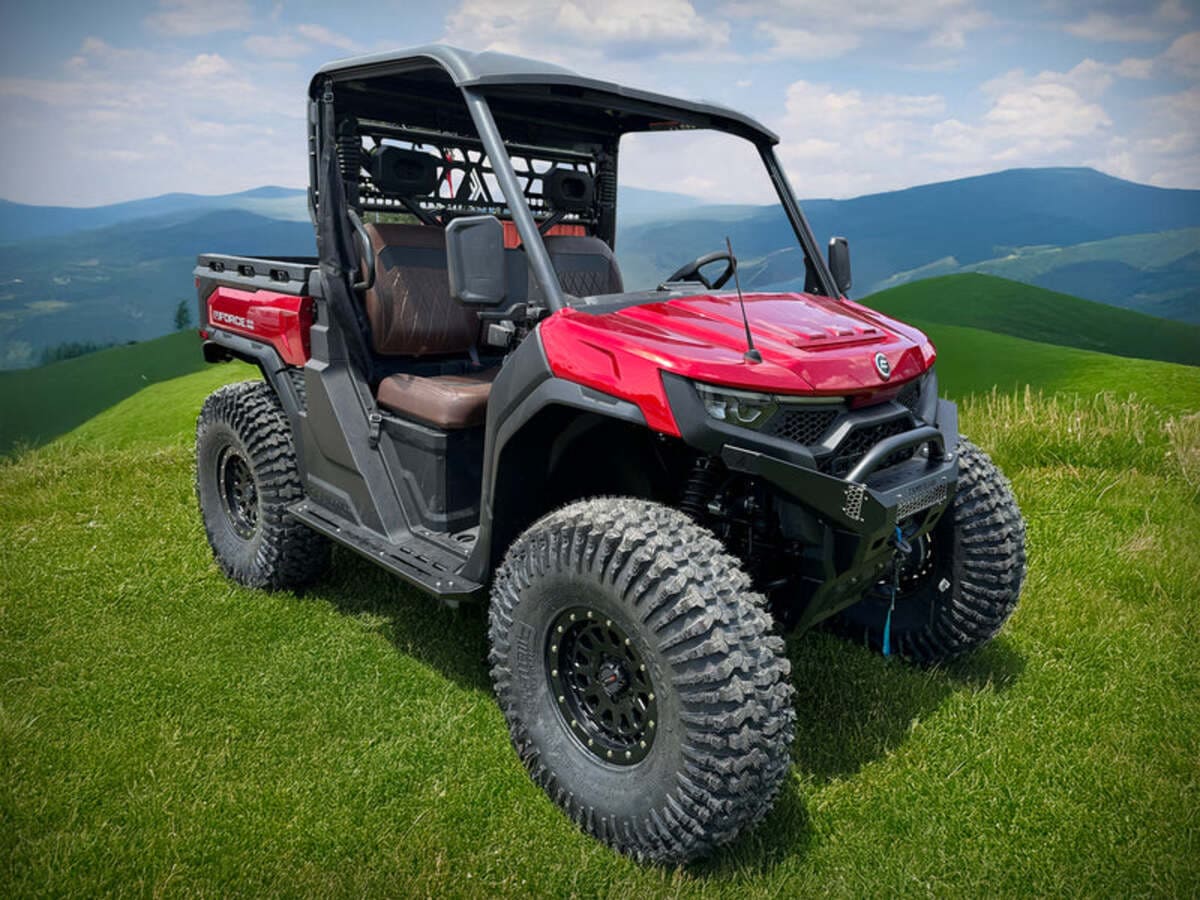 Thumper Fab CF Moto UForce U10 XL Pro Elite Single Nerf Rail