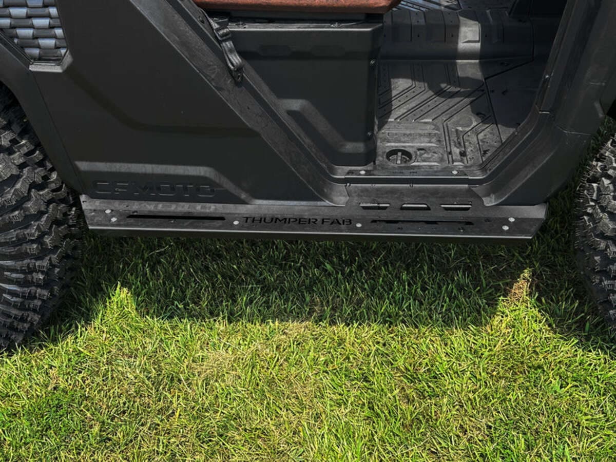 Thumper Fab CF Moto UForce U10 XL Pro Elite Single Nerf Rail