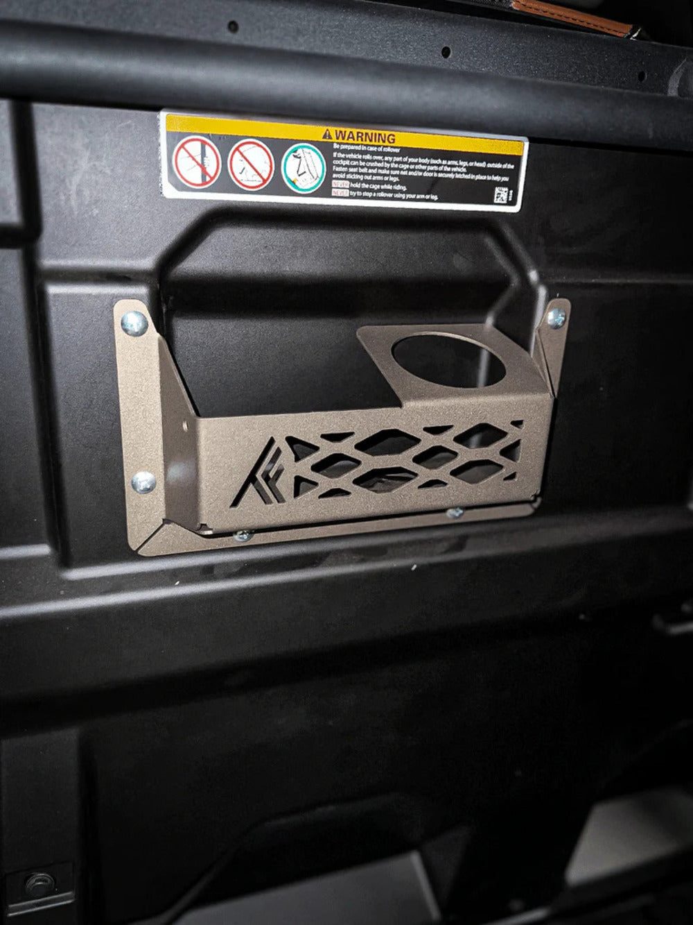 Thumper Fab Can-Am Defender Max Rear Cup Holder Kit - Pair