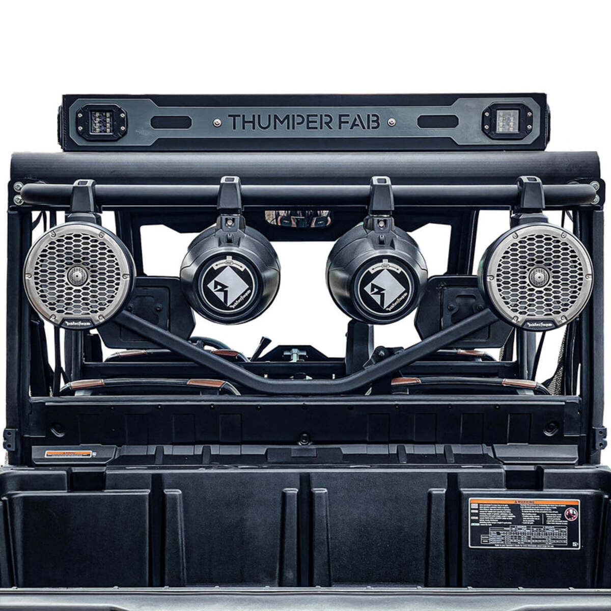 Thumper Fab Can-Am Defender Wake Tower Speaker Bar