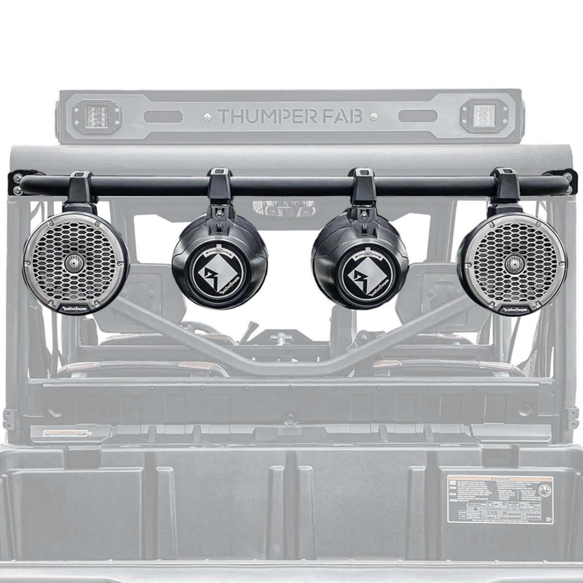 Thumper Fab Can-Am Defender Wake Tower Speaker Bar