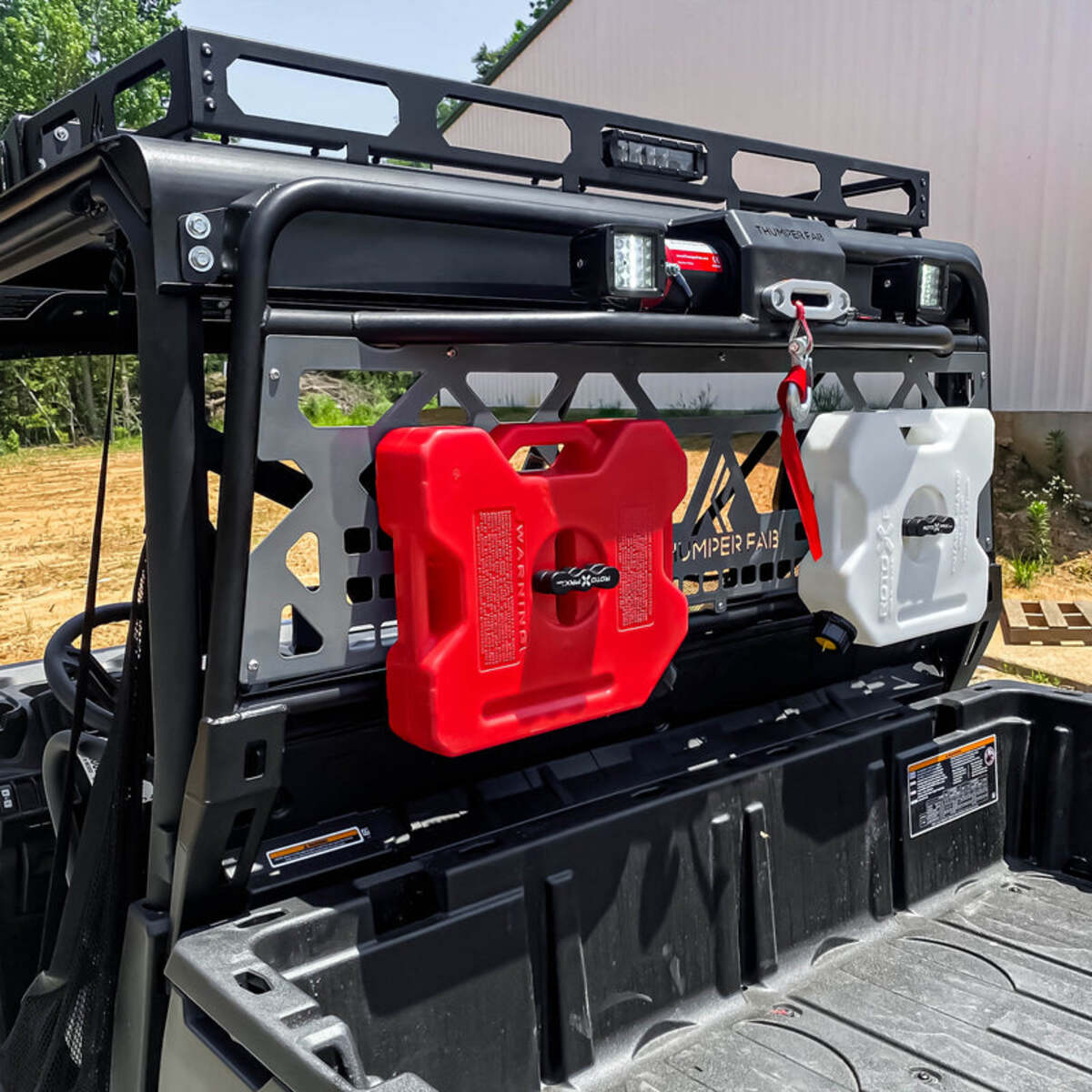 Thumper Fab Can-Am Defender Winch Headache Rack