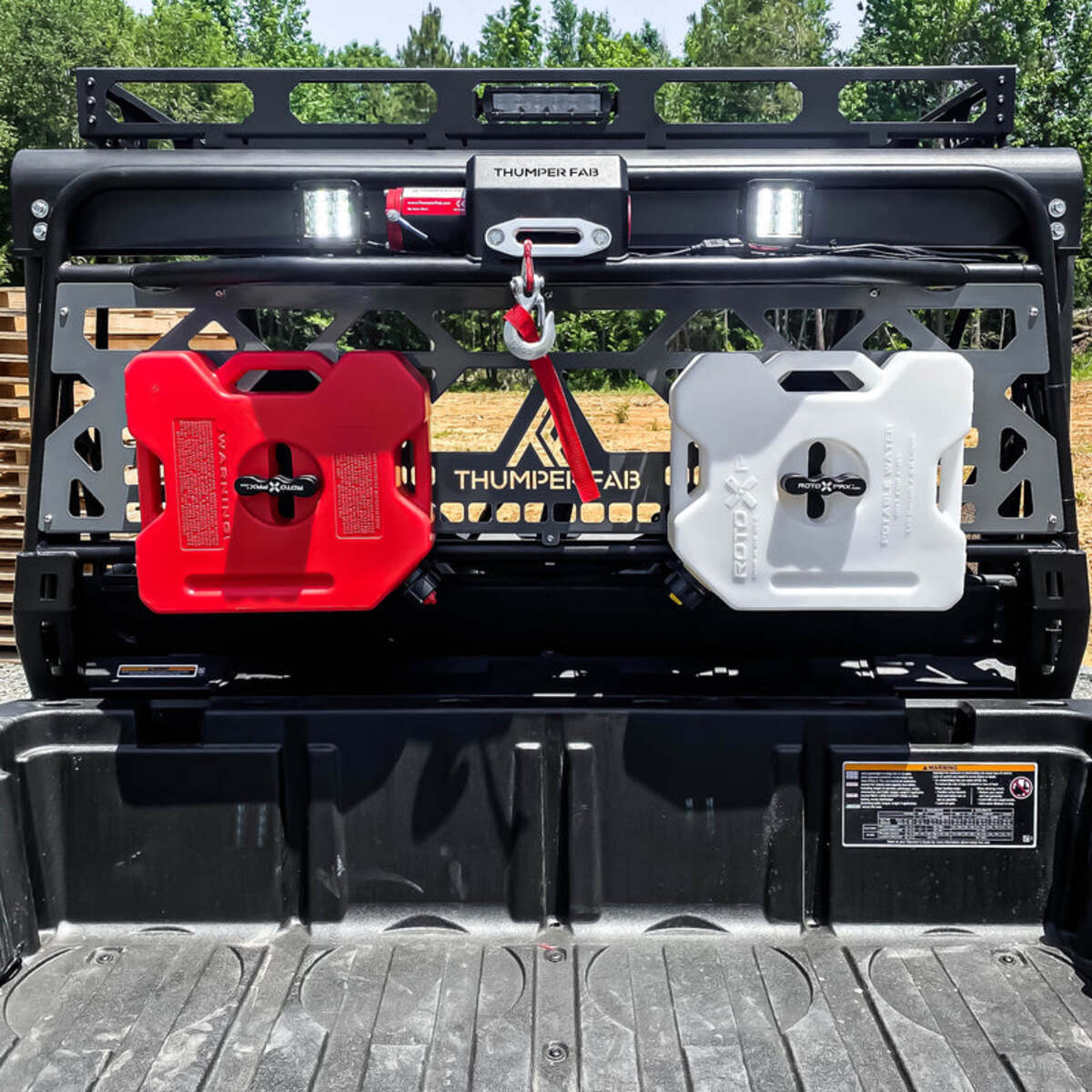 Thumper Fab Can-Am Defender Winch Headache Rack