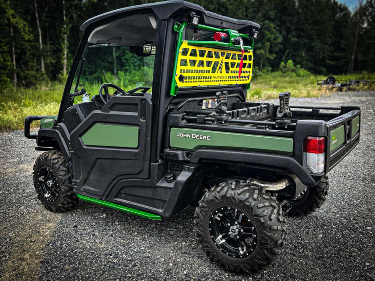Thumper Fab John Deer Gator Single Cab Nerf Rails