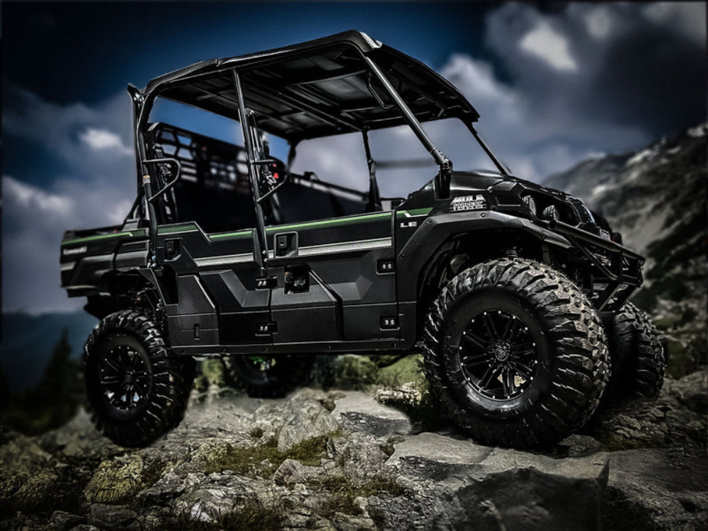 Thumper Fab Kawasaki Mule Pro-FXT 1000 Control Arms Big Tire Kit