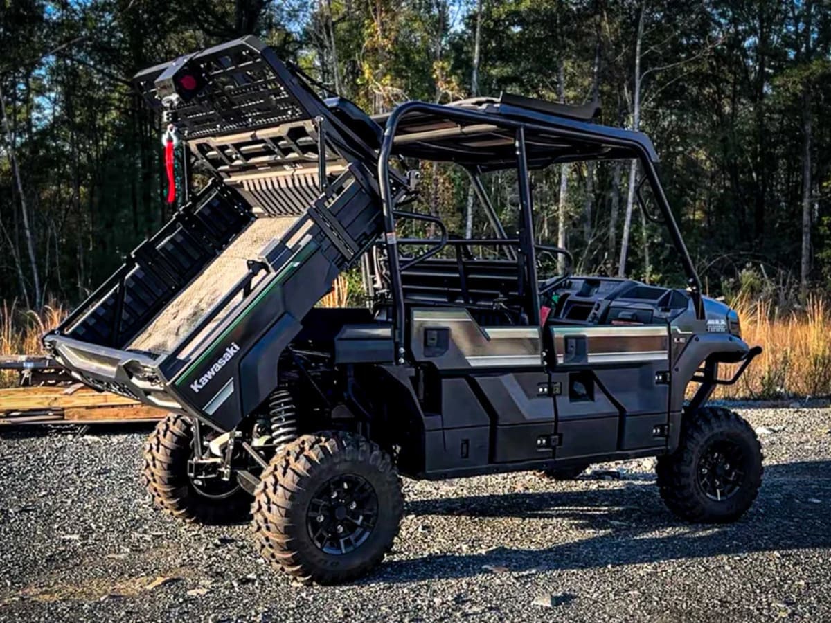 Thumper Fab Kawasaki Mule Pro-FXT Winch Headache Rack