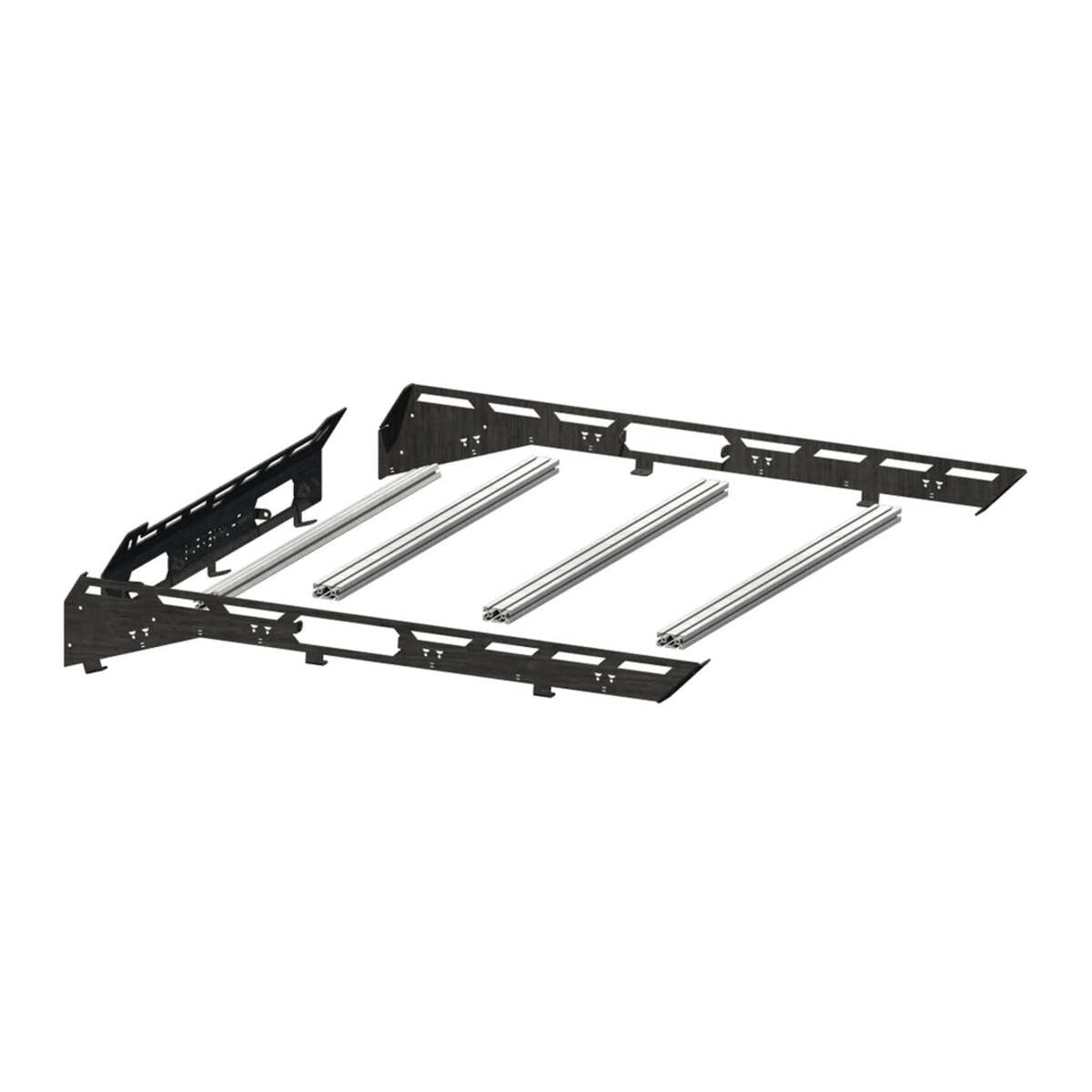 Thumper Fab Polaris General 4 Level 3 & 4 Audio Roof T-Slot Rail Kit