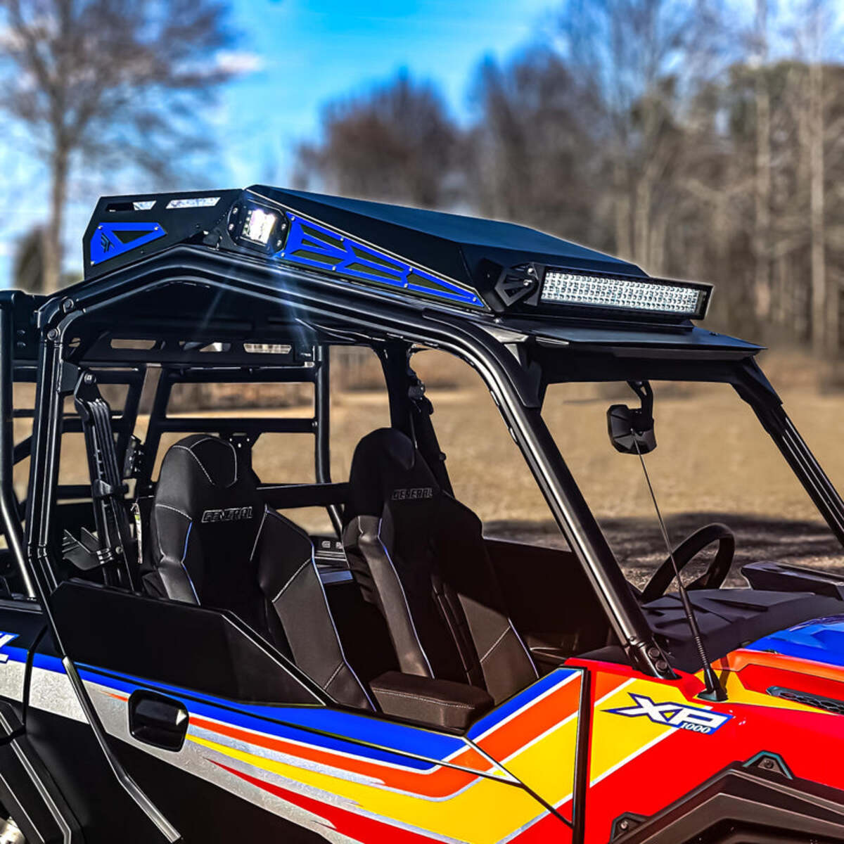 Thumper Fab Polaris General Level 4 Audio Roof - 2-Seat