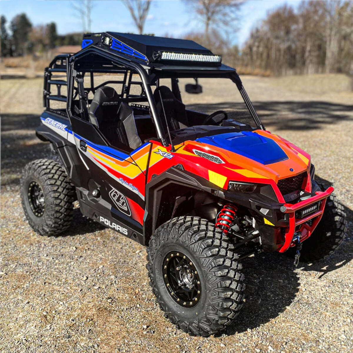 Thumper Fab Polaris General Level 4 Audio Roof - 2-Seat