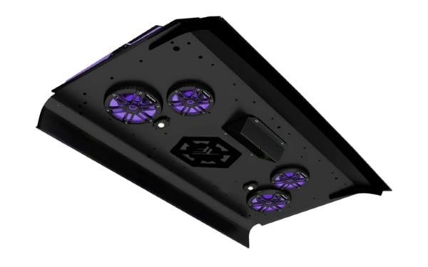 Thumper Fab Polaris Ranger 1000 Audio Roof - F3.2