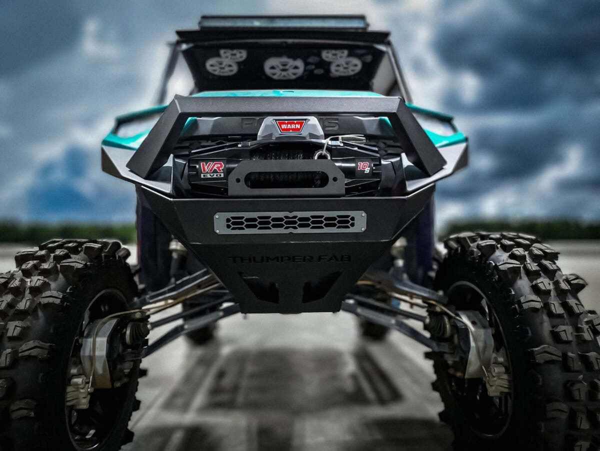 Thumper Fab Polaris Ranger 1000 Elite 12K Front Winch Bumper