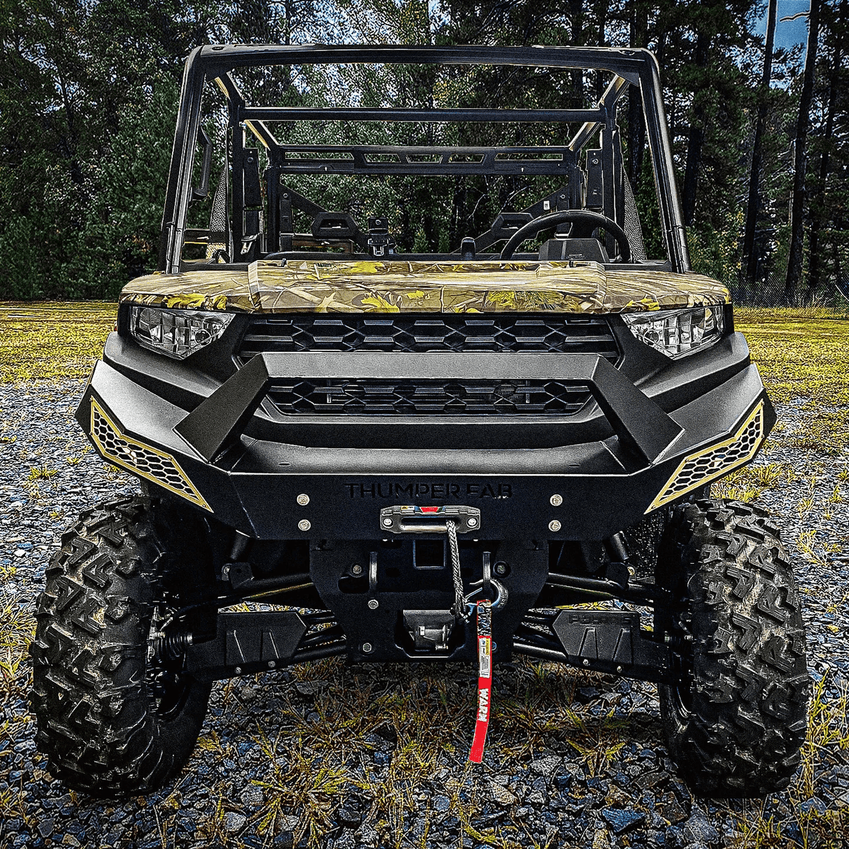 Thumper Fab Polaris Ranger 1000 Front Winch Bumper