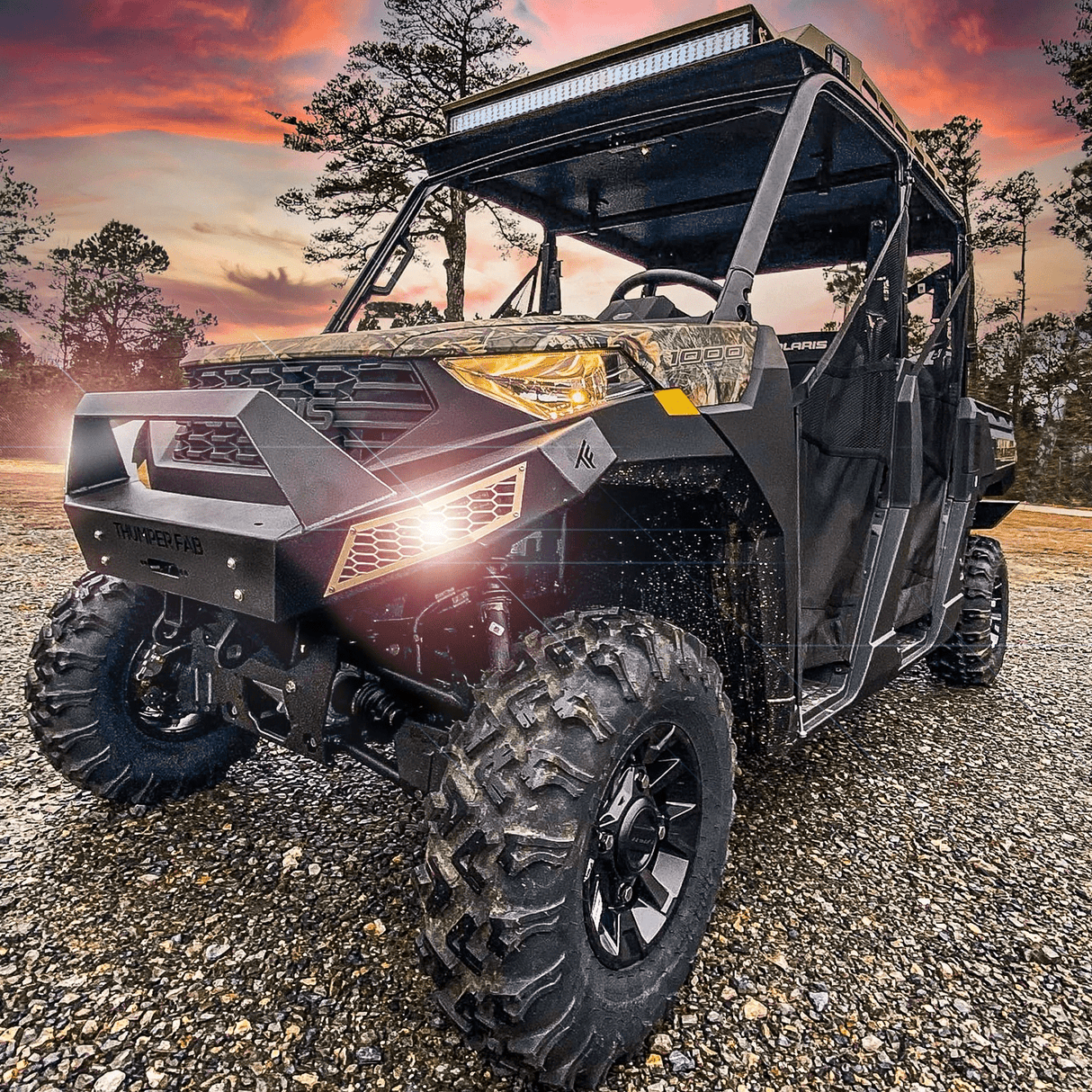 Thumper Fab Polaris Ranger 1000 Front Winch Bumper
