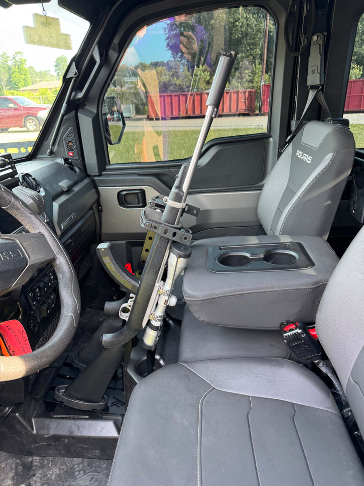 Thumper Fab Polaris Ranger 1500 XD Gun Mount & Center Floor Mount