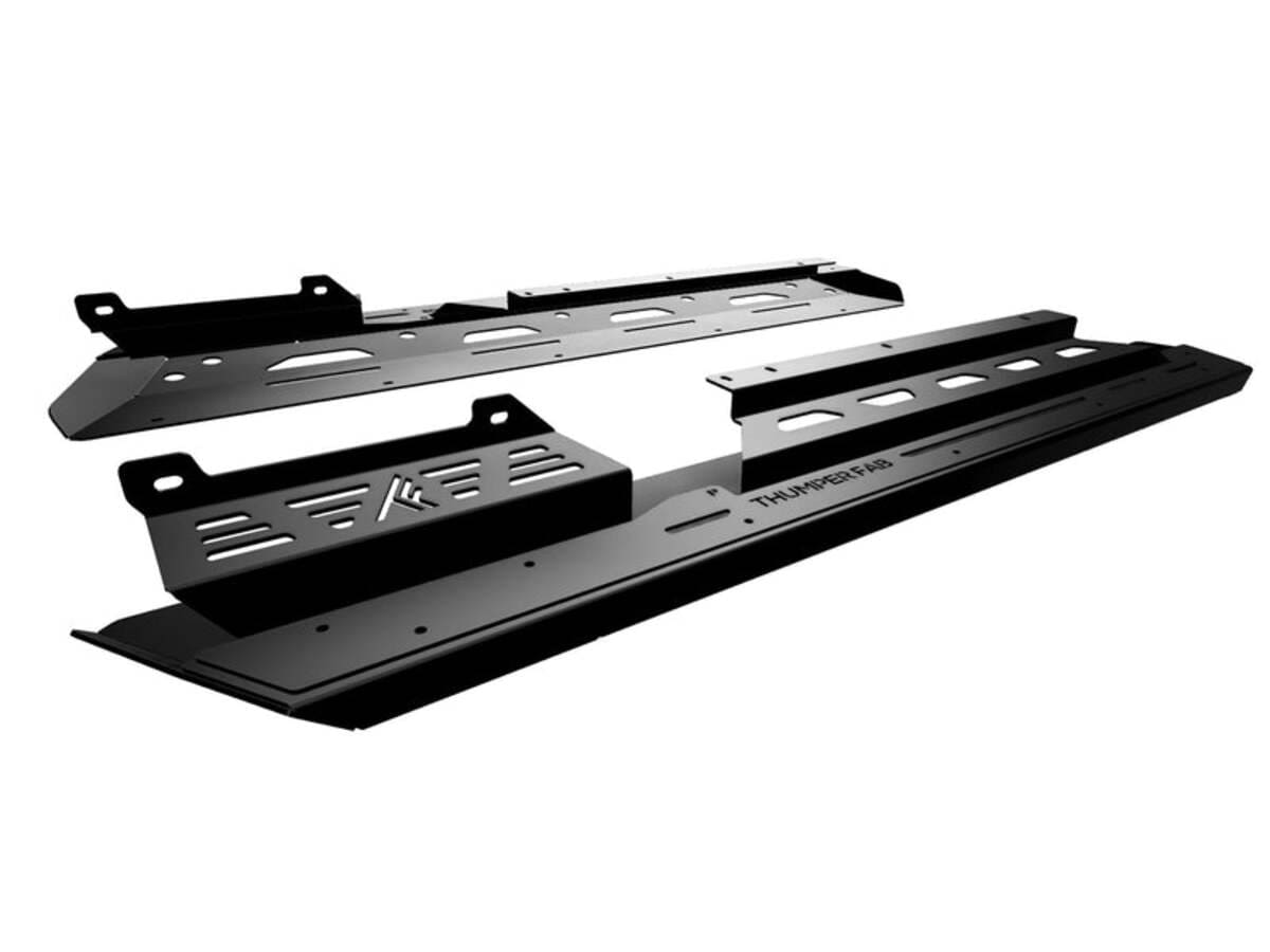 Thumper Fab Polaris Ranger 1500 XD Nerf Rails - Single Cab