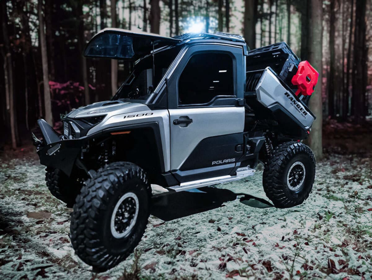 Thumper Fab Polaris Ranger 1500 XD Nerf Rails - Single Cab