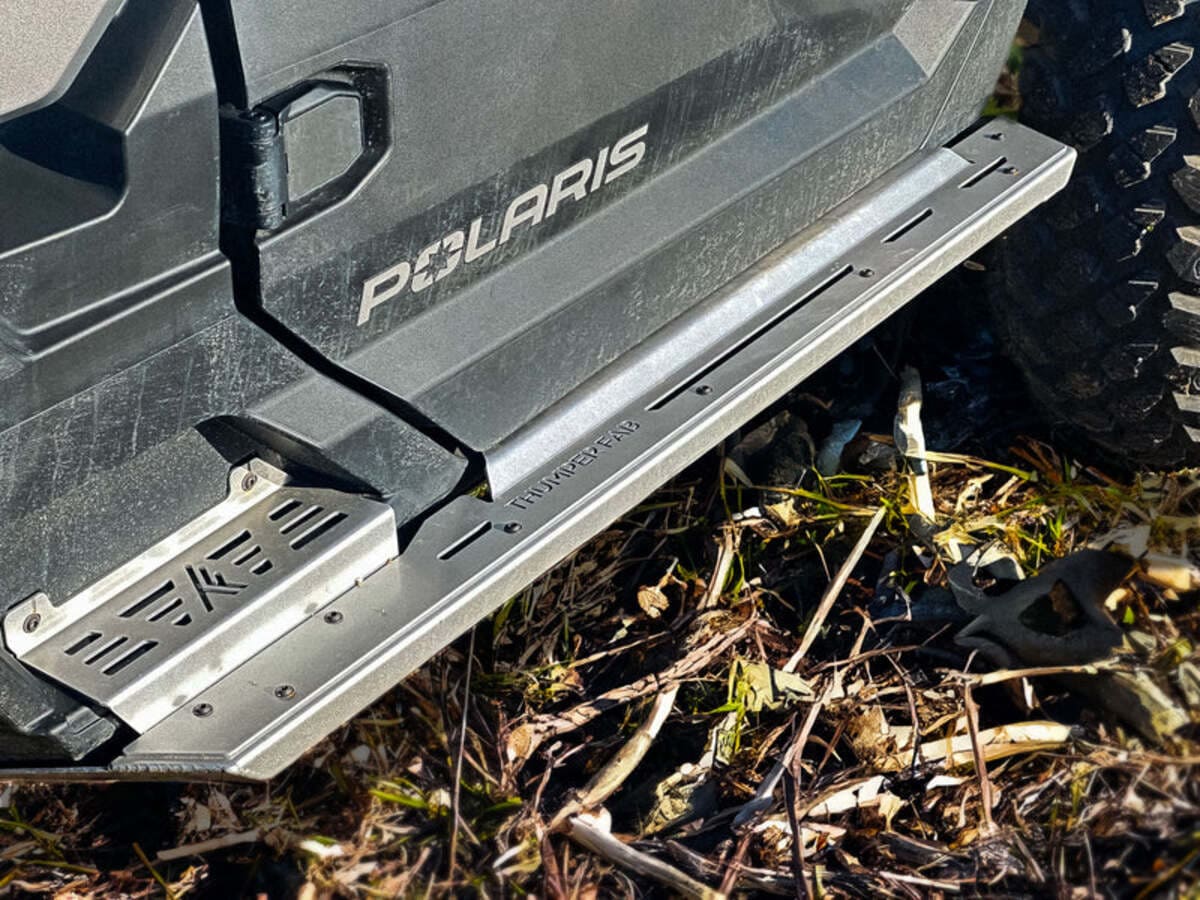 Thumper Fab Polaris Ranger 1500 XD Nerf Rails - Single Cab