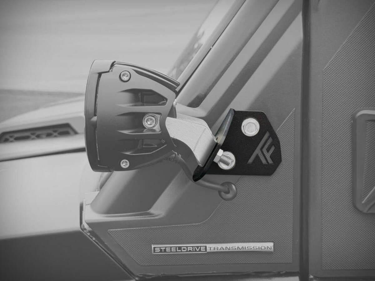Thumper Fab Polaris Ranger 1500 XD Windshield Pod Light Mounts - Pair