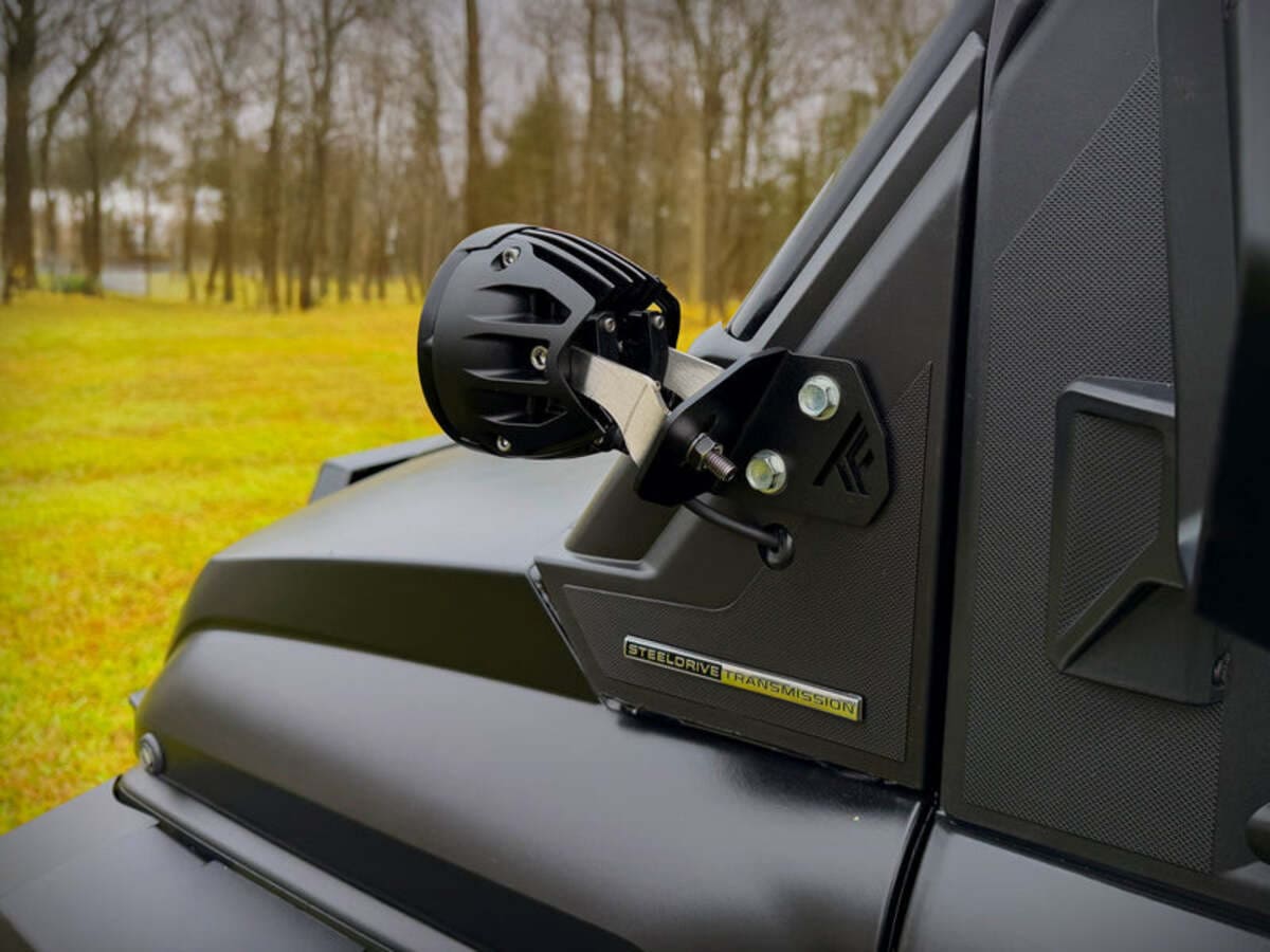 Thumper Fab Polaris Ranger 1500 XD Windshield Pod Light Mounts - Pair