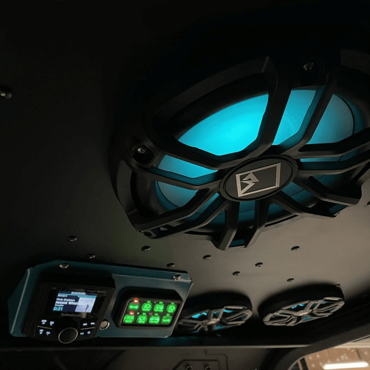 Thumper Fab Polaris Ranger Crew Level 5 Audio Roof