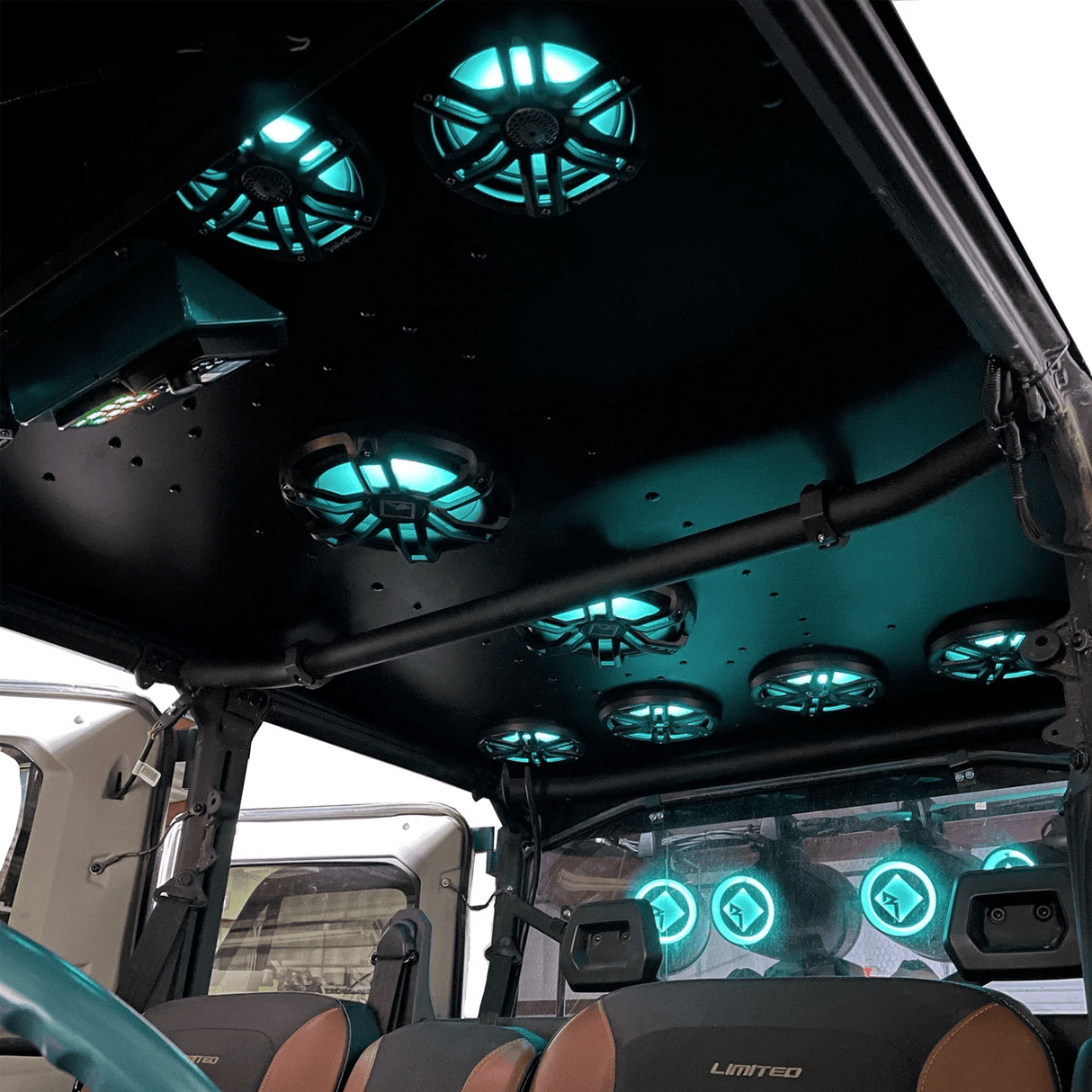 Thumper Fab Polaris Ranger Crew Level 5 Audio Roof