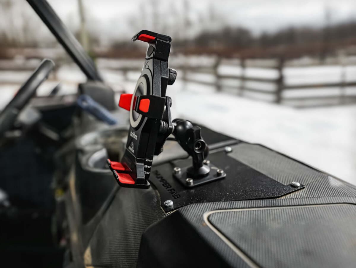 Thumper Fab Polaris Ranger Phone Dash Mount