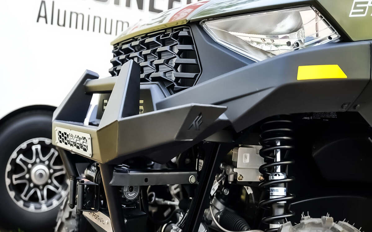 Thumper Fab Polaris Ranger SP 570 Mid-Size Front Winch Bumper