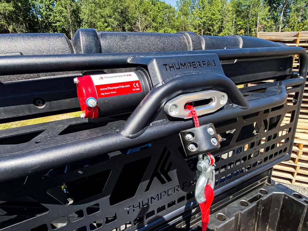 Thumper Fab Polaris Ranger Winch Headache Rack