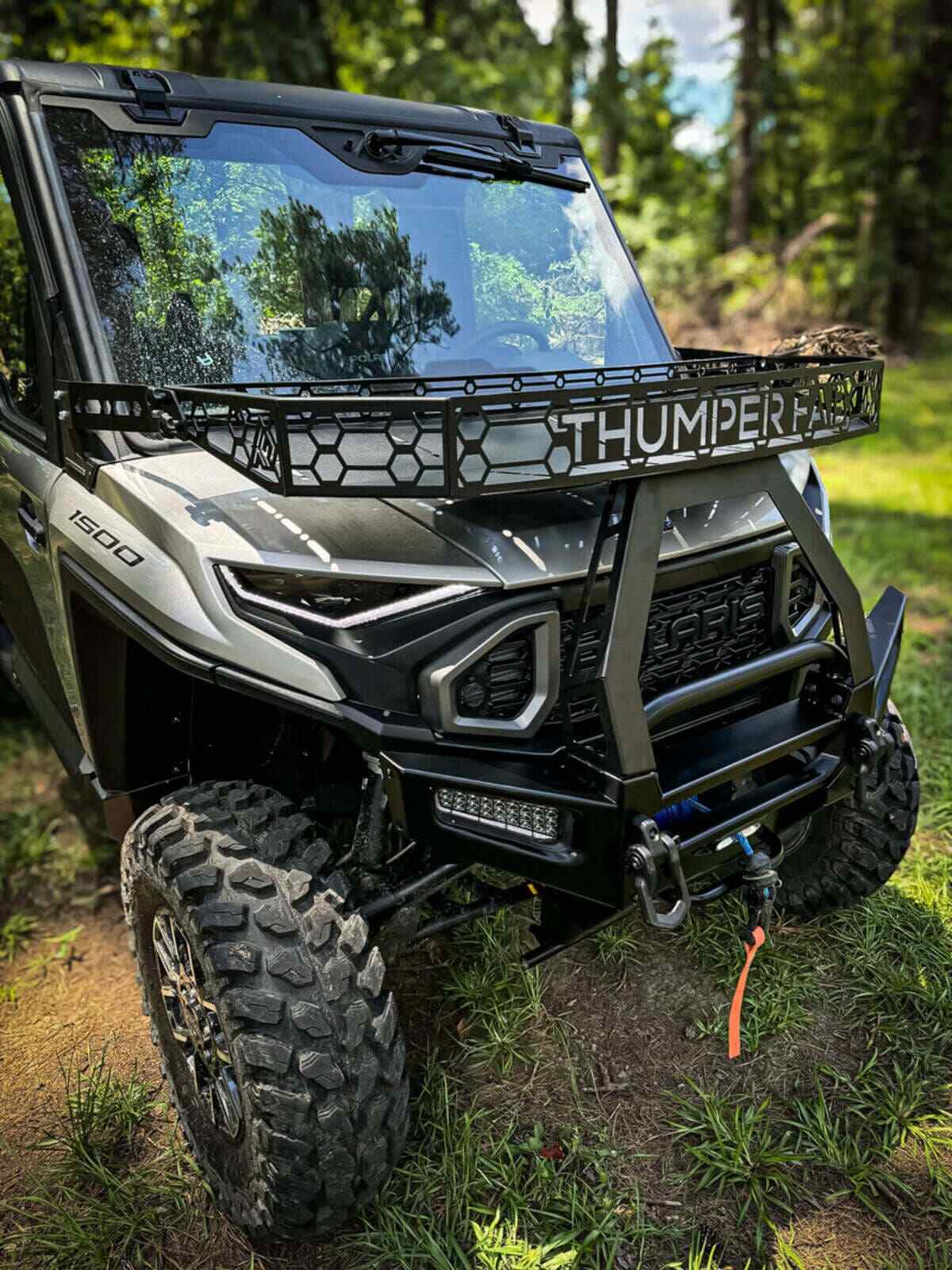 Thumper Fab Polaris Ranger XD 1500 Hood Rack OEM Bumper