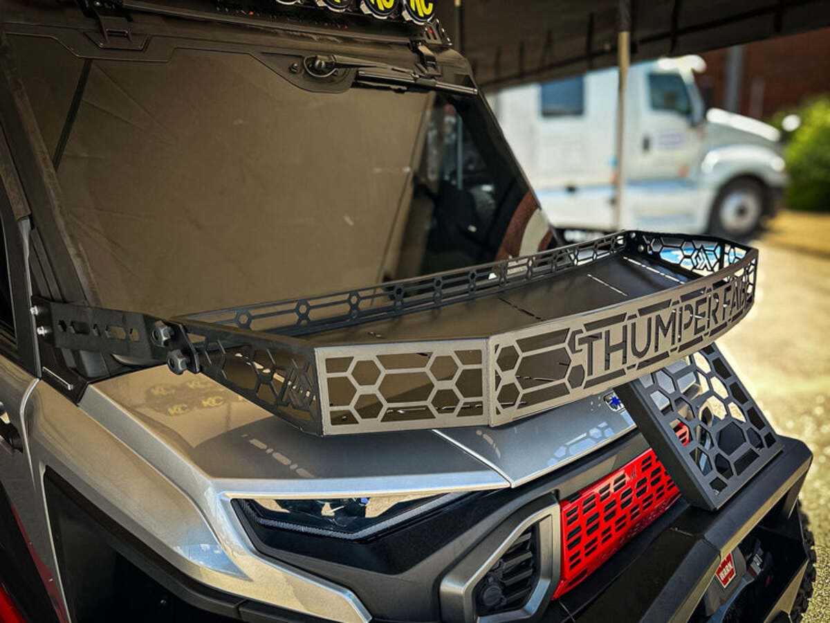 Thumper Fab Polaris Ranger XD 1500 Hood Rack Thumper Bumper
