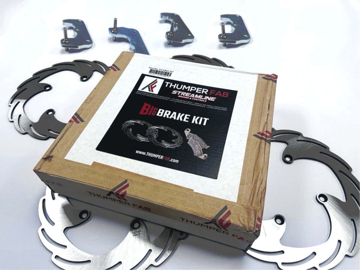 Thumper Fab Polaris Ranger XP 1000 Big Brake Kit