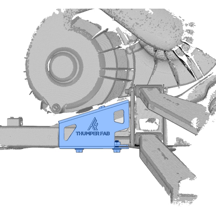 Thumper Fab Polaris Ranger XP Rear Chassis Brace