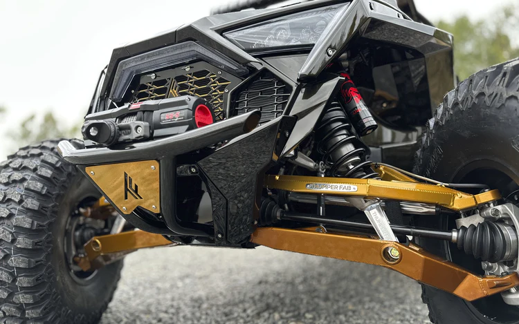 Thumper Fab Polaris RZR Pro R / Turbo R Front Winch Bumper