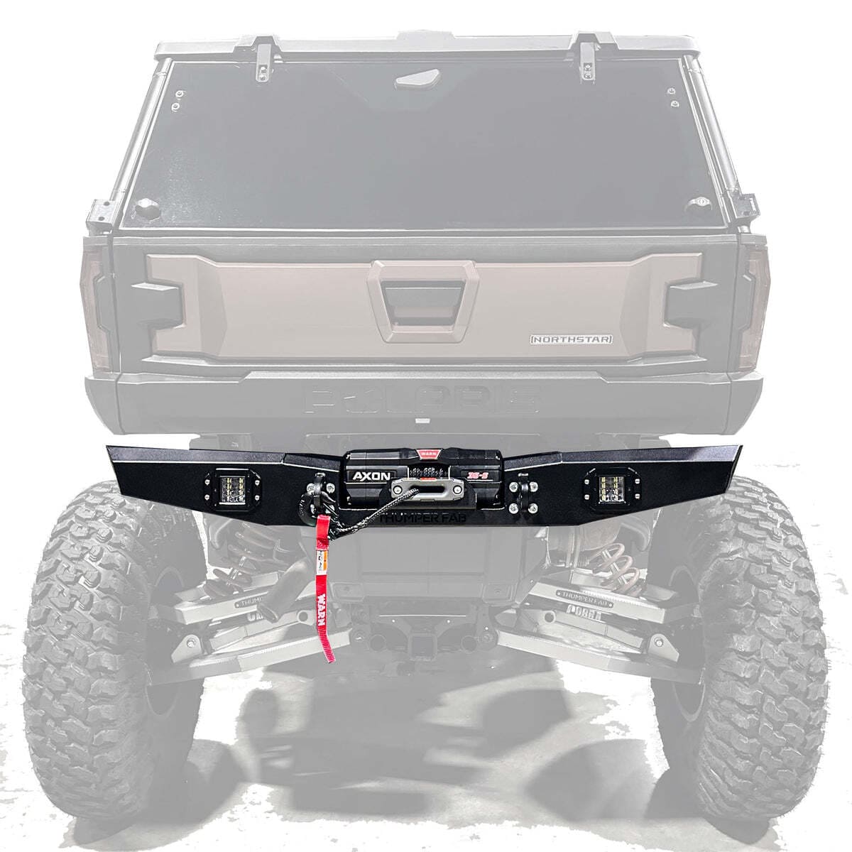 Thumper Fab Polaris Xpedition ADV Rear Winch Bumper