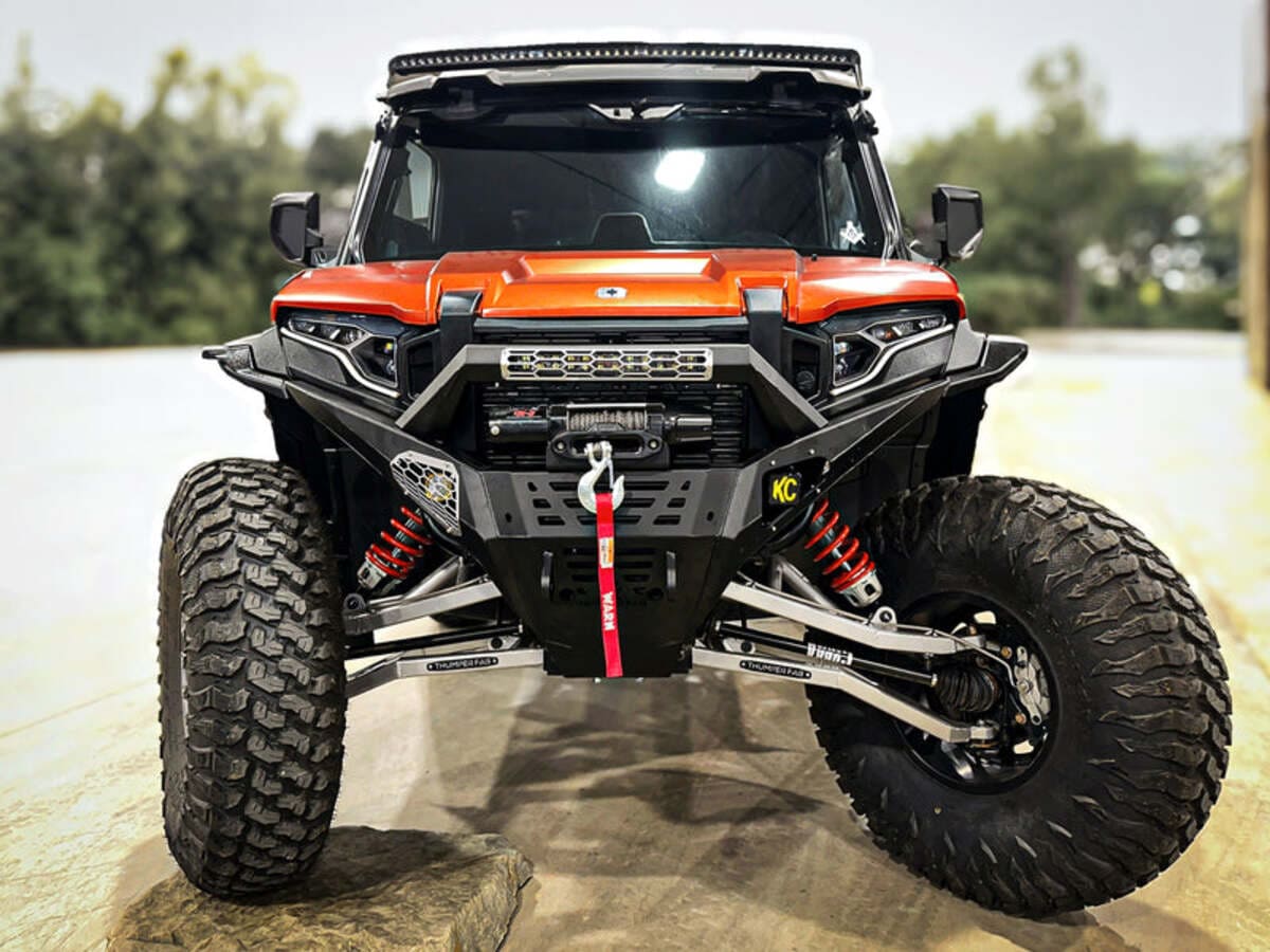 Thumper Fab Polaris Xpedition Front Winch Bumper W Big Winch