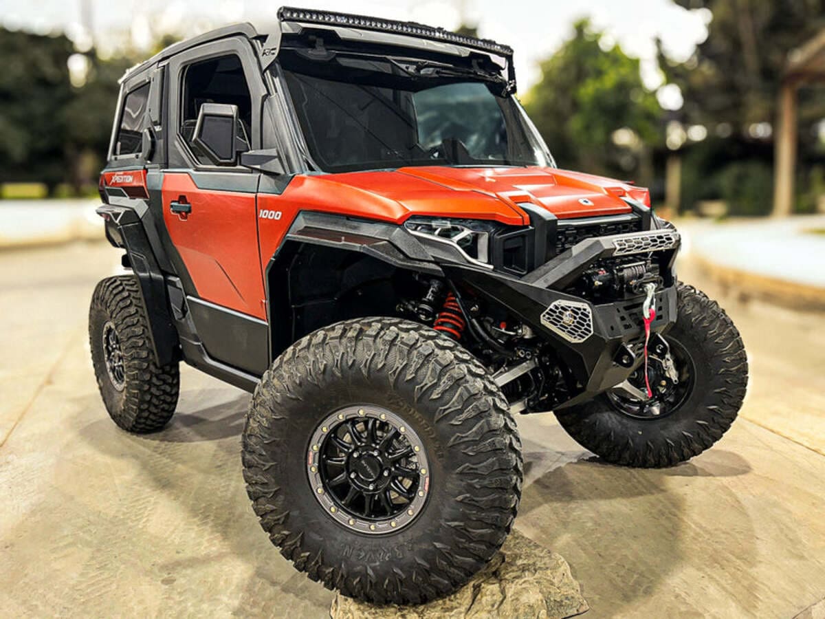 Thumper Fab Polaris Xpedition Front Winch Bumper W Big Winch