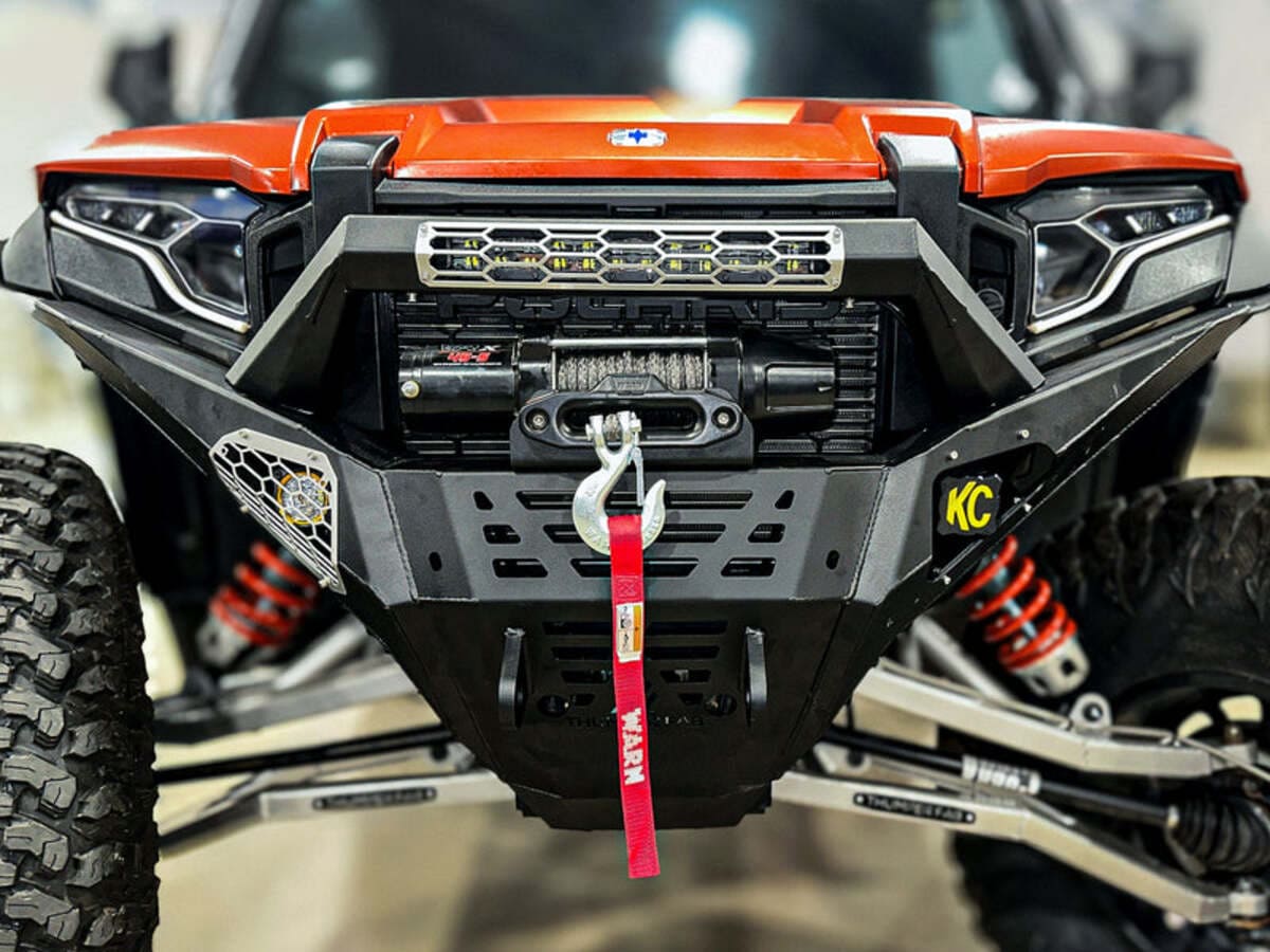 Thumper Fab Polaris Xpedition Front Winch Bumper W Big Winch